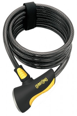 Spiralkabelschl. Onguard Dobermann 8029 Länge 185cm, Ø10mm, schwarz