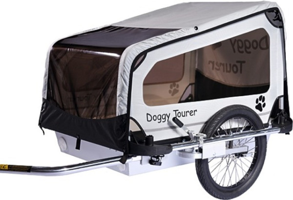 DoggyTourer HUNDEANH DOGGY TOURER M SILBER/SCHW KIDS TOURING
