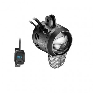 LED-E-Bike-Scheinwerfer Litemove AC-210 12 V(10,5-16 V), 210 Lux, Halterung oben