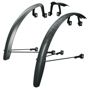Schutzblechset SKS Speedrocker XL bis 52mm Reifenbreite, sw , Kunststoff
