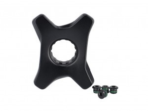 Crank Spider SRAM Fazua E-Bike 107mm,schwarz,inkl.Kettenblattschrauben