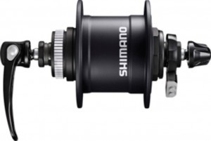 SHIMANO Nabendynamo ALIVIO DH-T4050-1D Scheibenbremse 6 Volt / 1,5 Watt Schwarz