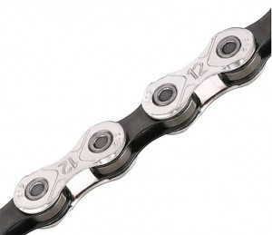 KETTE TRP CN-M9050-12, 12-FACH, 126 GLIEDER, SCHWARZ / SILBER