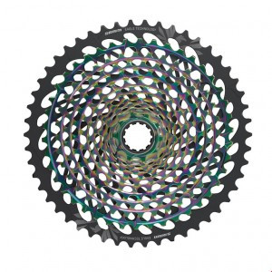 Zahnkranz-Kassette SRAM XG-1299 Eagle 12-fach, 10-50 Zähne, XD-Body, rainbow