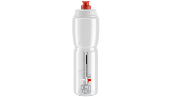 ELITE TRINKFLASCHE JET 950 ML KLAR/ROT