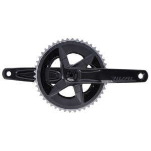 Powermeter SRAM Rival D1 Quarq Road DUB 175mm,46-33Z,Alu,sw,12-f.,Yaw,o.Innenl
