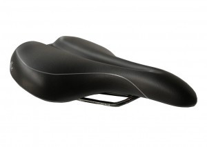 Bequemsattel P&P Engelke 850 schwarz , Uni, 268x199mm, ca. 580g