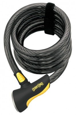 Spiralkabelschl. Onguard Dobermann 8028 Länge 185cm, Ø12mm, schwarz