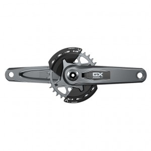 KRG SRAM T-Type GX Eagle D1 175mm,32Z,Alu,grau,12-fach,DUB MTB Wide