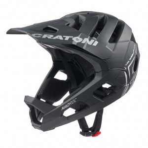 Fahrradhelm Cratoni Madroc schwarz matt, Gr. S/M (54-58cm)