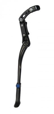 Hinterbauständer schwarz, 24-28", Alu, verstellbar