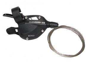 Trigger-Schalter SRAM X5 9-fach, hinten, schwarz, 1:1