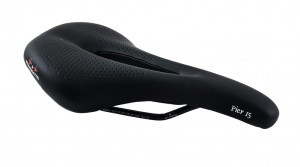 Bequemsattel P&P Pier 15 515 schwarz, Unisex, 275x140mm, ca. 285g