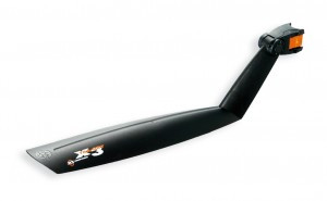 HR-Spritzschutz SKS X-TRA-DRY 26", 45-64mm, schwarz, mit Powerstrap