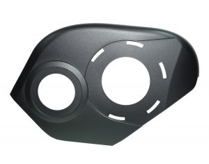 Designdeckel BOSCH rechts ENA 2016,schwarz matt f.BOSCH Motor Gen2