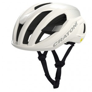 Fahrradhelm Cratoni C-Zero MIPS weiß glänzend-matt, Gr. S/M (52-56 cm)
