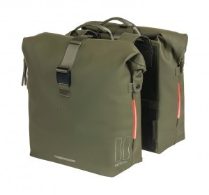 BASIL DOPPELTASCHE SOHO NORDLICHT MOSS GREEN