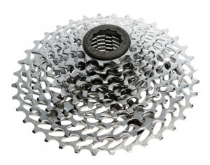 Zahnkranz-Kassette SRAM PG-1030 10-fach, 11-32 Zähne, HG-Body, silber