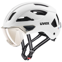 UVEX Stride Visor White Matt / Ltm. Silver | 59-61