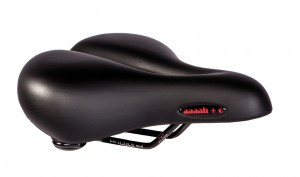 Bequemsattel P&P aaaah+O 611 schwarz, Unisex, 270x210mm, ca. 810g