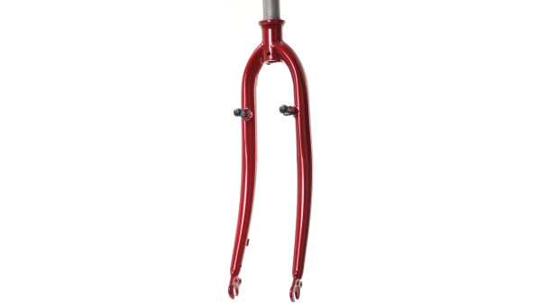 EXCELSIOR GABEL SWAN/URBAN V-BRAKE 26 1 1/8 ROT METALLIC