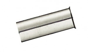 Reduzierhülse für Gabel-Schaft Alu, silber, für Vorbau 1" Gabel 1 1/8"