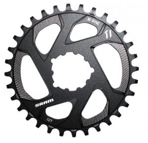 Kettenblatt SRAM X-Sync 26 Z., Alu, sw, 11-fach, DM, 6mm Offset