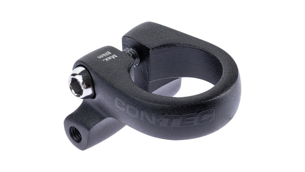 CONTEC CT SATTELKLEMMSCHELLE RACK SUPPORT 28,6MM SCHW