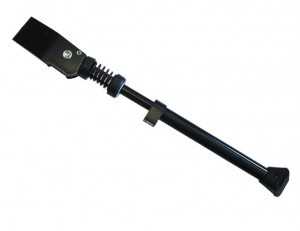 Seitenständer schwarz, 20-28", Alu, verstellbar