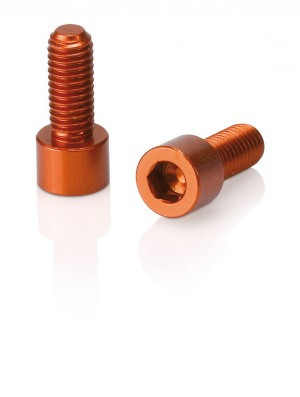 XLC Schrauben für Trinkflaschenhalter 2er Set, orange