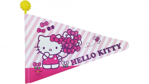 Bike Fashion SICHERHEITSWIMPEL HELLO KITTY