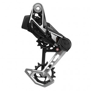 Schaltwerk SRAM XX SL T-Type Eagle AXS 12-fach, max.52Z., silber, Carbon