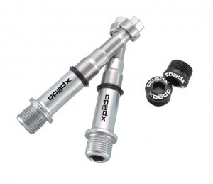 Rebuilt Kit für Xpedo MTB XMF-3C 2 Kappen, 2 CroMo-Achsen