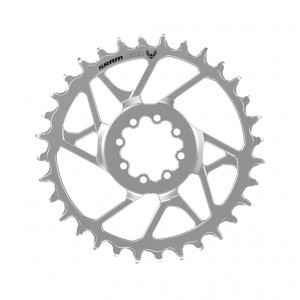 Kettenblatt SRAM T-Type Eagle 90 30 Z.,Stahl, si,12-f.,DM, A1, 3mm Offset