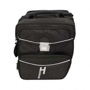Doppeltasche Haberland Max schwarz, 31x31x20cm, 33ltr