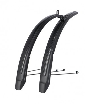 XLC Mudguard-Set City MG-C41 26-28", 46mm, schwarz, 509g
