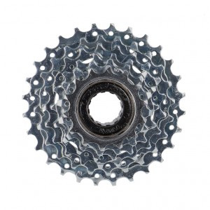 Schraubkranz SunRace MFM20 6-fach,14-28 Zähne,zinc
