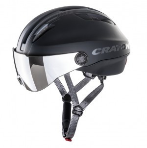 Fahrradhelm Cratoni Evo (Pedelec) schwarz/anthrazit matt, Gr.M/L (57-61cm)