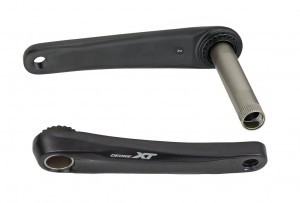 SHIMANO Kurbelgarnitur DEORE XT FC-M8120-1 12-fach 175 mm ohne Kettenblatt