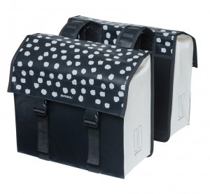 BASIL DOPPELPACKTASCHE URBAN LOAD SCHW./WEISS