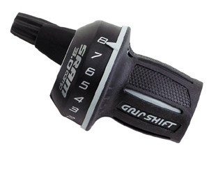 Drehgriffschalter SRAM 3.0 Comp 1:1, rechts, 8-fach, schwarz