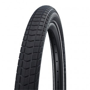 SCHWALBE DRAHTREIFEN SUPER MOTO-X Reinforced 100-406 Schwarz / Reflex