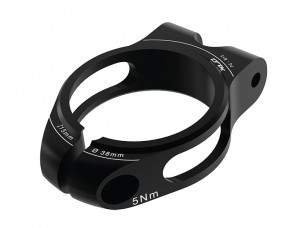 XLC Sattelstützklemmring PC-B13 Ø38mm, 15mm, inkl. Gepäckträgerösen