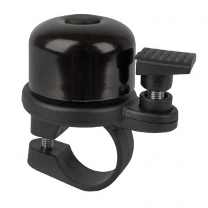 Klingel AirBell für Airtag sw, 31.8mm Klemme, mit Airtag Halter