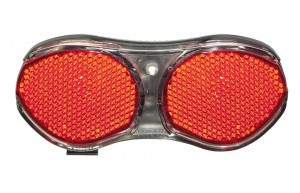 LED-E-Bike-Rücklicht BÜCHEL Piccadilly Standlicht, Gepäckträgerbefestigung 80mm