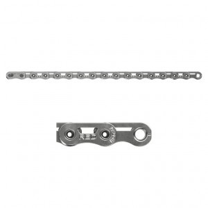 Schaltungskette SRAM Red E1 Flattop 126 Glieder,12-fach, PowerLock, silber