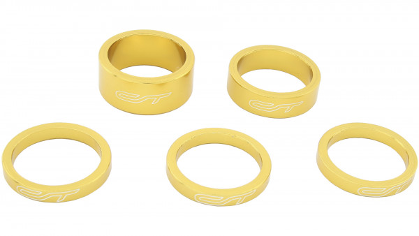 CONTEC CT SPACER SET SELECT 1 1 / 8" GOLD