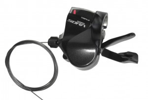 Schalthebel Shimano f. Flatbar SL-R3030 3-fach, links, 1800 mm lg.schwarz