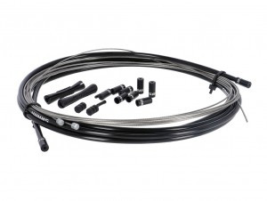 Schaltzug Kit SRAM Road/MTB schwarz 4mm, 1500mm / 2300mm