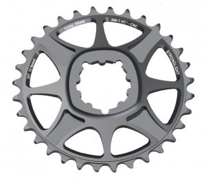 Kettenblatt Stronglight MTB Sram 1x12 32 Z., Alu HT³ , gr, DM, 12-f., 6mm offs